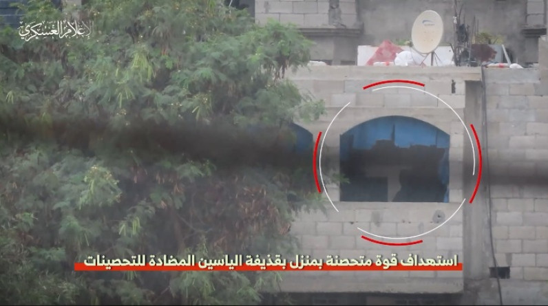 "القسام" يبث مشاهد من استهداف القوات المتوغلة في بيت حانون (فيديو)